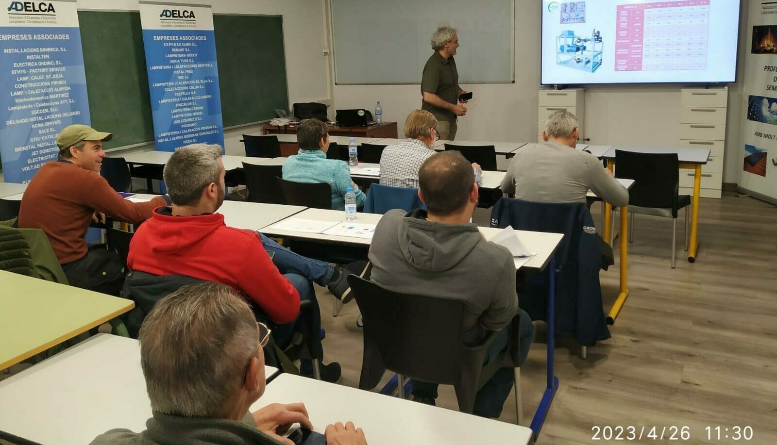 Formación a los socios de ADELCA en Andorra.