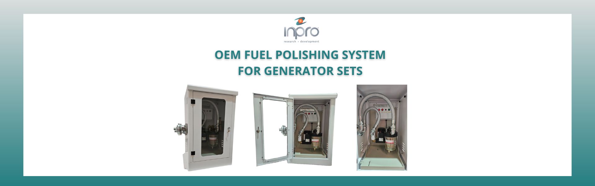 OEM preventive fuel polishing systems for gensets