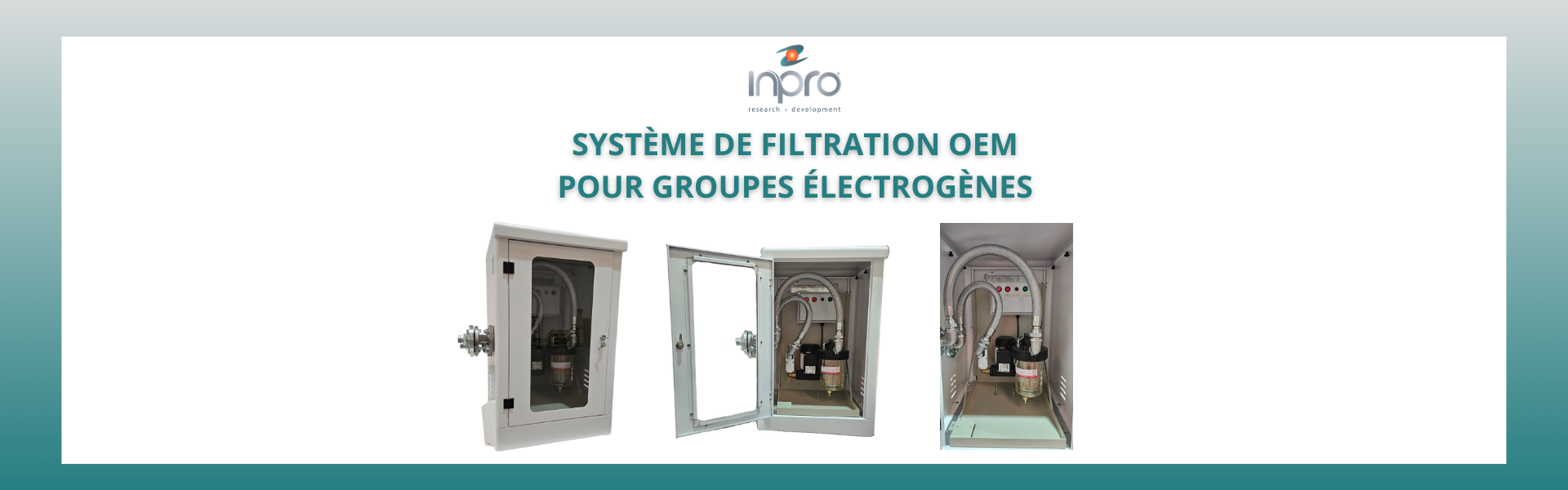 Systèmes de filtration préventif des OEM pour les groupes électrogènes